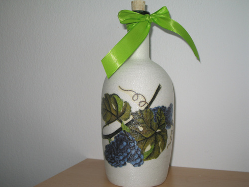 Flaschen, Vasen, mit Schnur Umwickelt 